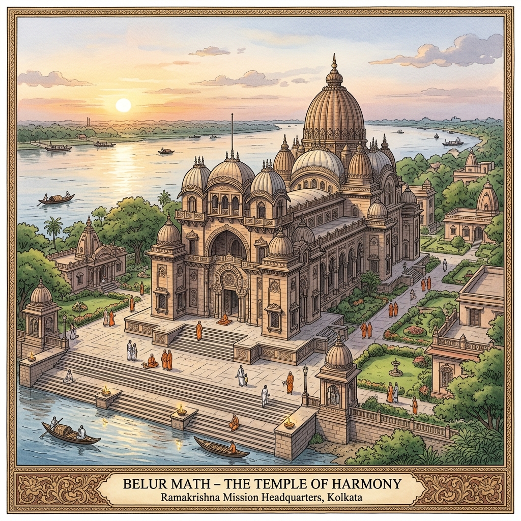 Belur Math: The History and Significance of Swami Vivekananda's Masterpiece