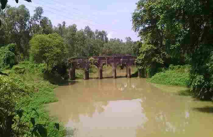 Amodar River – sacred site in Kamarpukur / Jayrambati